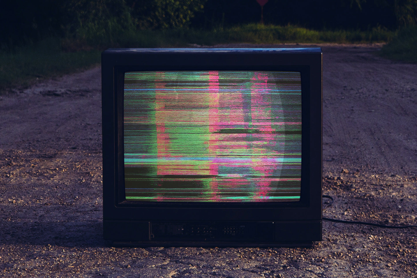 CRT Glitch Art Texture Pack