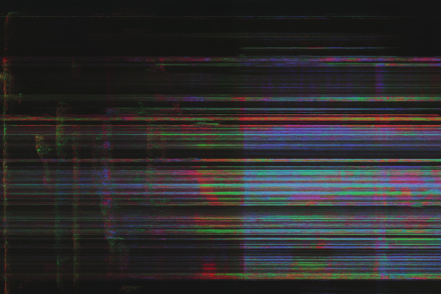 CRT Glitch Art Texture Pack
