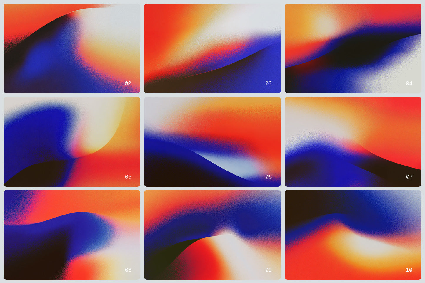Gritty 90s Gradients