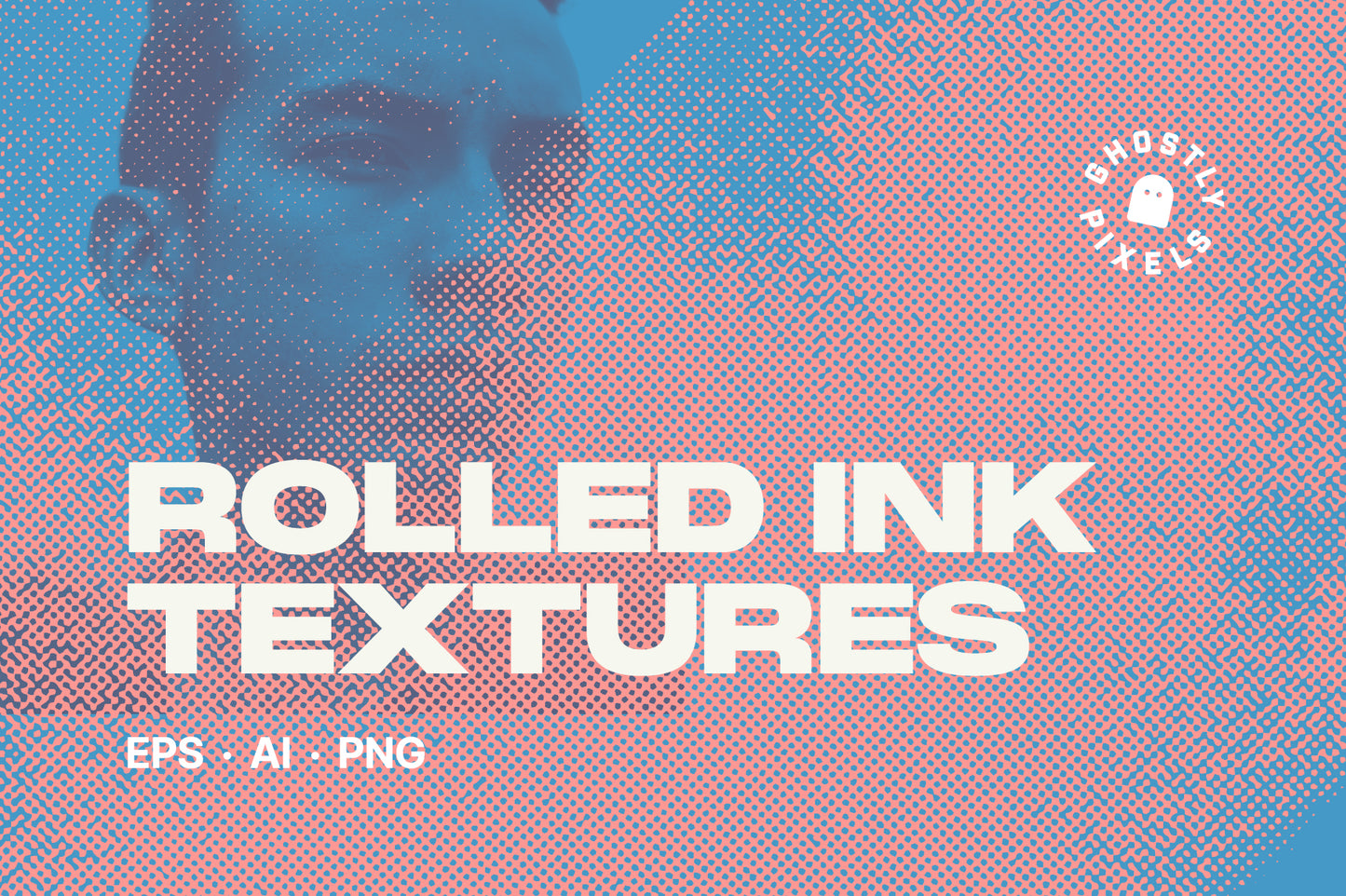 Rolled Ink Halftone Textures