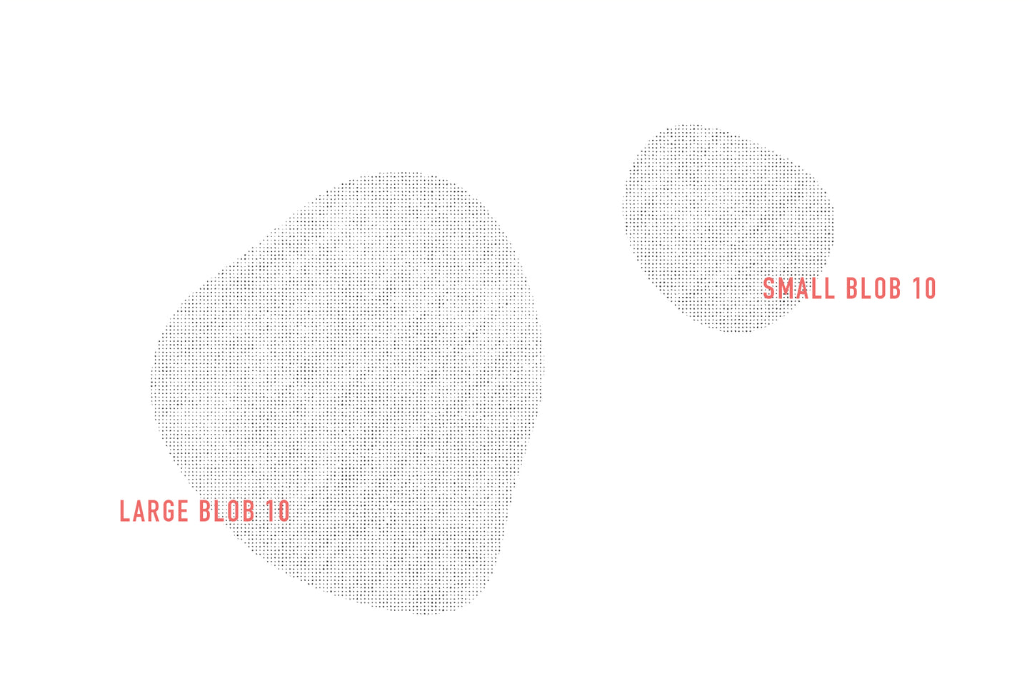 Halftone Blob Textures