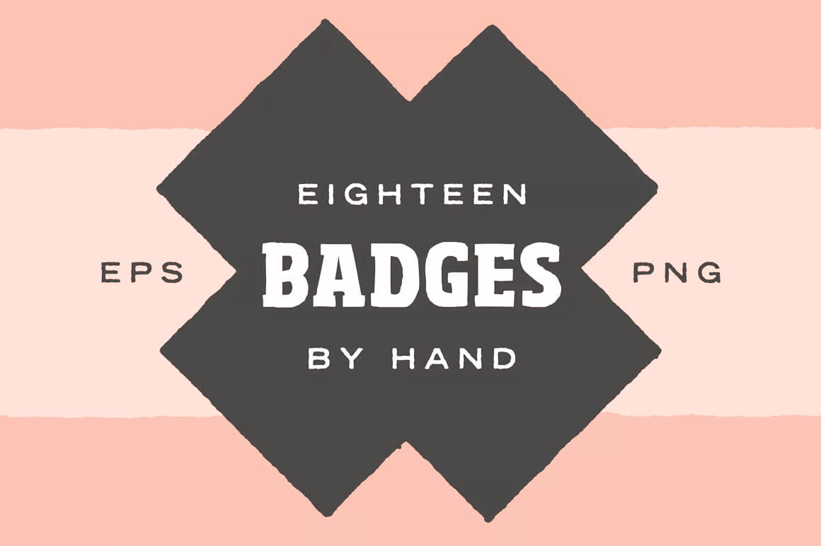 Hand Illustrated Badge Shapes