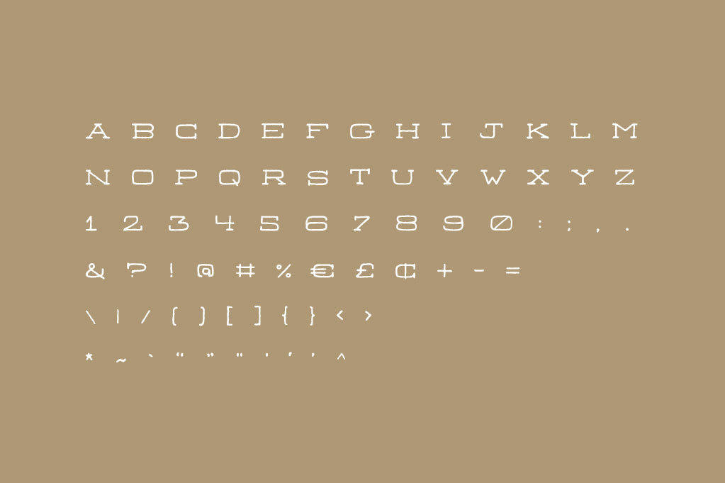 Bocce Font