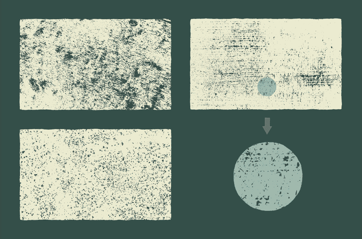 Gritty vector textures