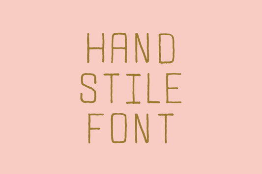 Hand Stile Font