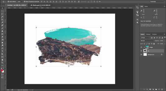 How to mask photos in Photoshop