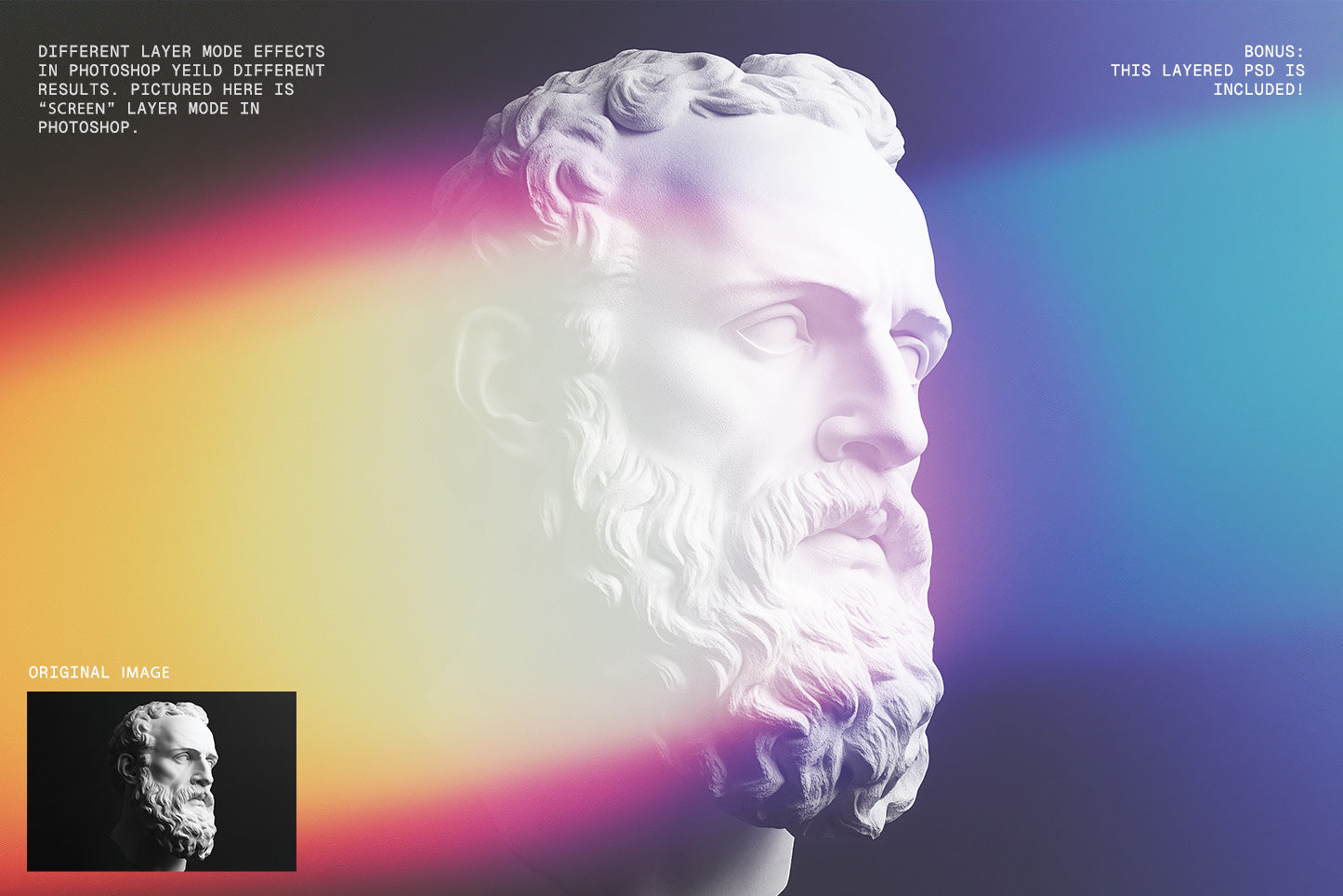 Neon Light Leak Gradients