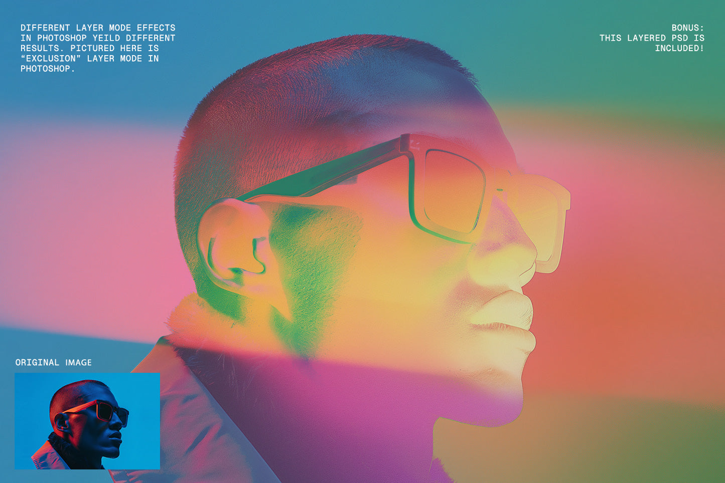 Neon Light Leak Gradients