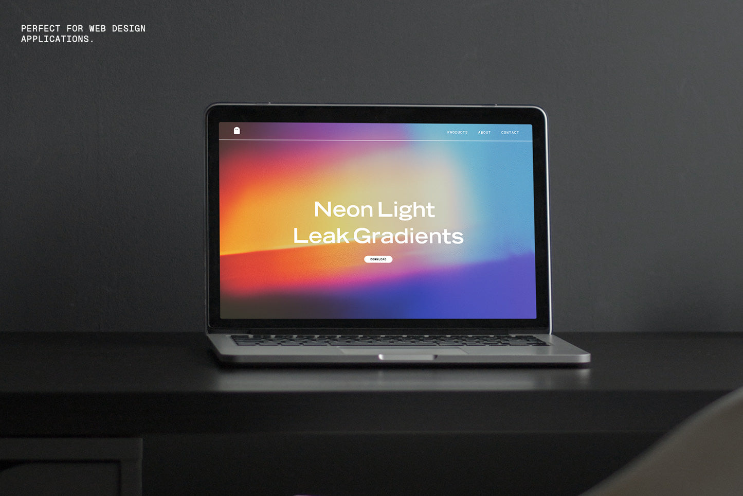Neon Light Leak Gradients