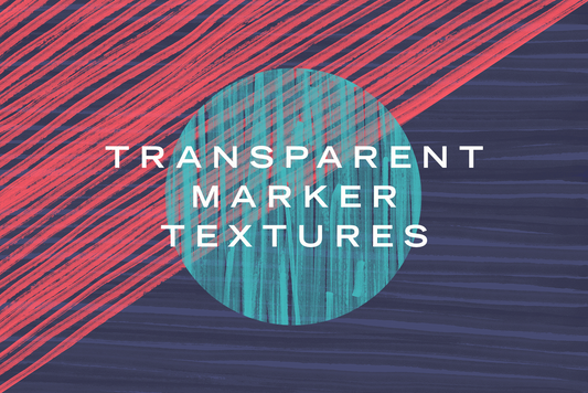 Transparent marker textures
