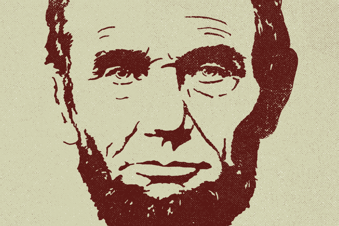 Abraham Lincoln Vector Illustration