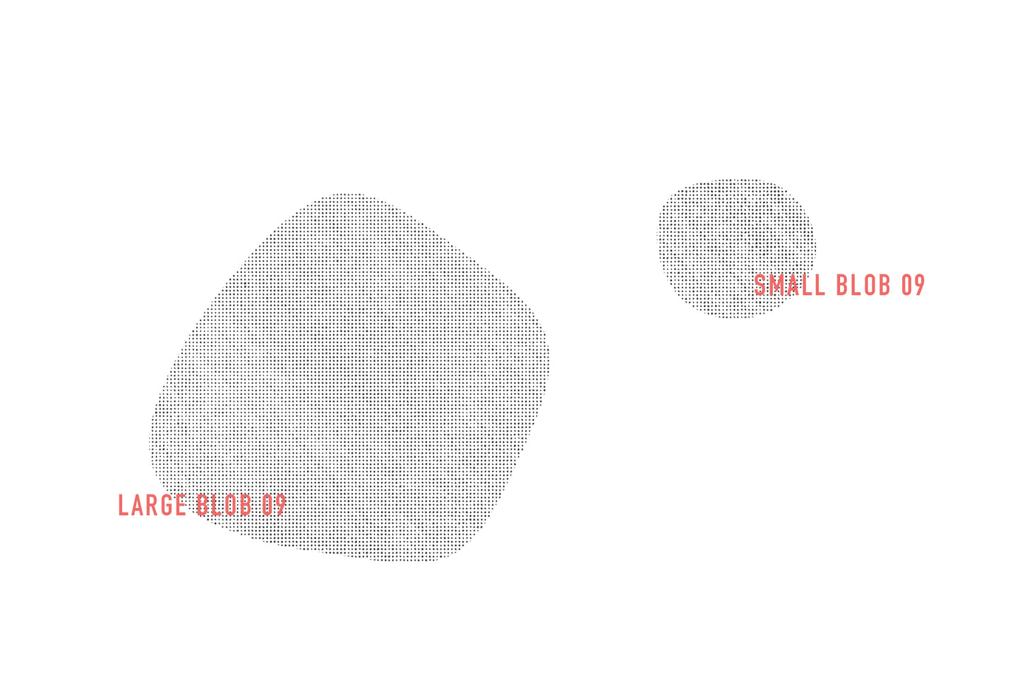 Halftone Blob Textures