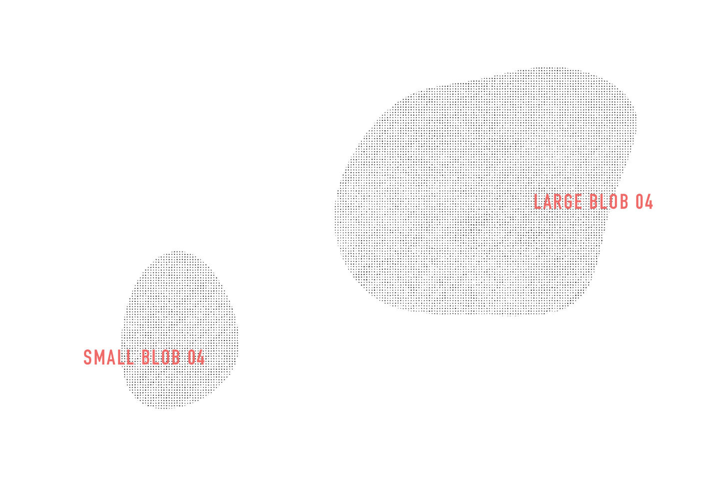 Halftone Blob Textures