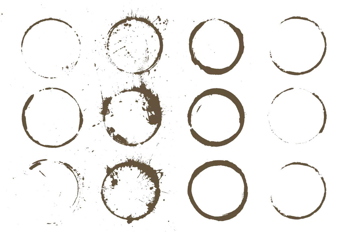 Coffee Circle Stains
