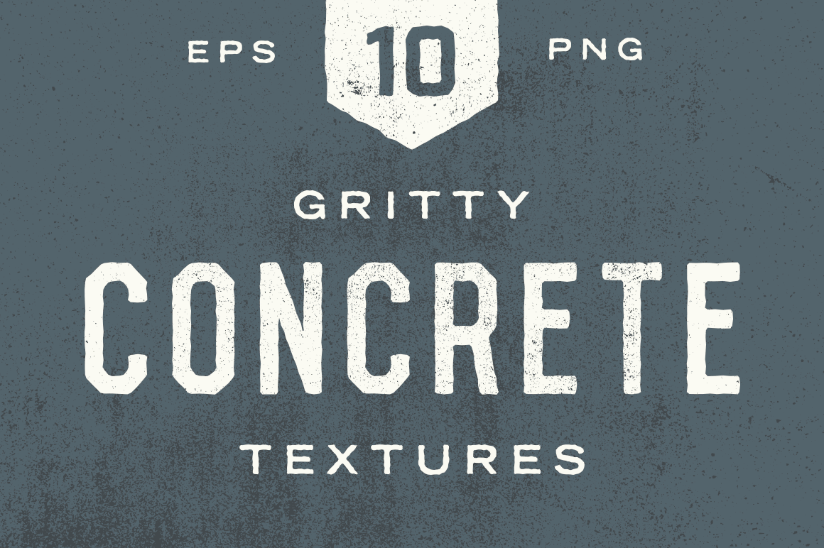 Concrete textures pack