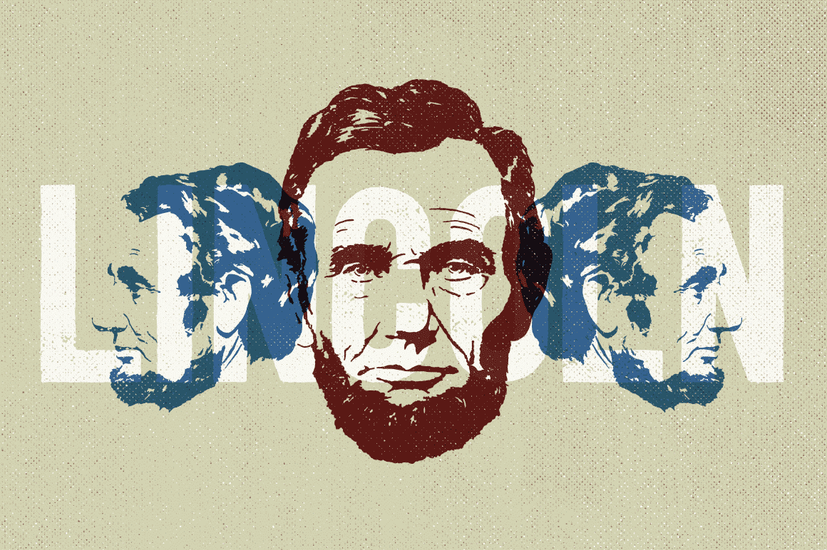 Vector Lincoln Drawing