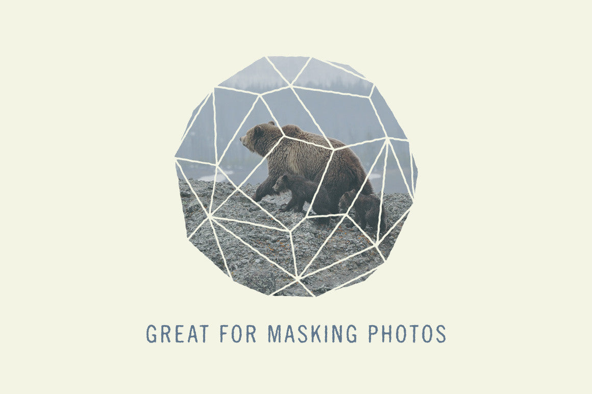 Photoshop polygon mask shape