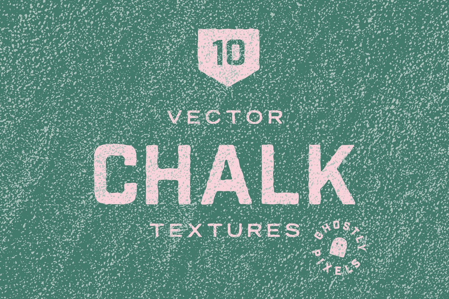 Vector chalk textures