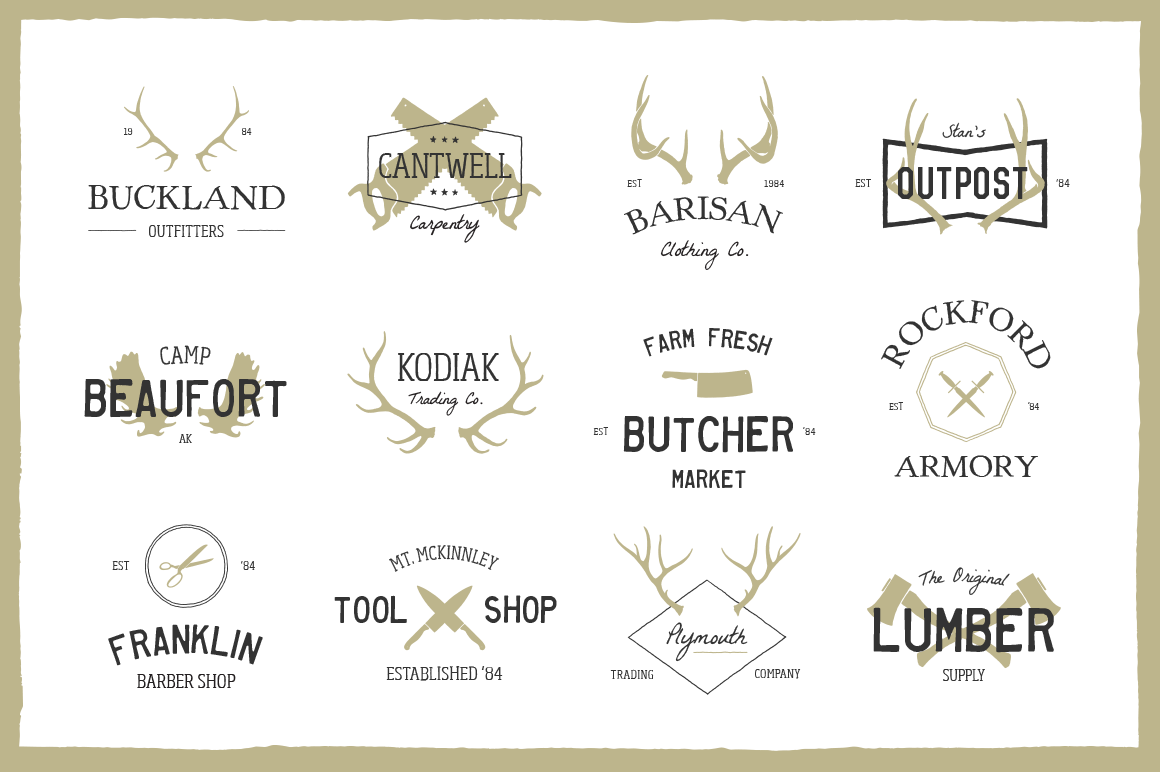 Vintage Logo Templates