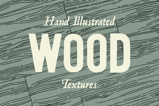 wood grain textures by hand